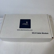 UBEE D3.0 Cable Modem DDM3513 DOCSIS 3.0 NEW UNOPENED IN BOX All Parts Included picture