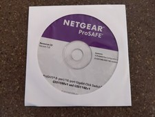 Netgear ProSafe Resource CD Version 1.0 8 port 16 port gigabit click switch picture