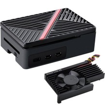 GeeekPi Case for Raspberry Pi 5, ABS Case with Armor Lite V5 Heatsink Fan picture