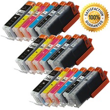 18 Pk PGI-250XL CLI-251XL Gray +Chip Ink Cartridge For Canon Pixma MG7120 MG6320 picture