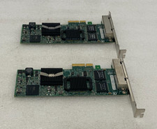 Lot of 2x Dell Pro H092P 0H092P 1000 VT PCI-e 4-Port 1GB Ethernet Adapter picture