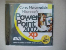 microsoft POWER POINT 2002 XP - course on cd rom - NEW, SEALED picture
