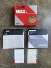 Maxell MD2-D & 3M DS, DD Double Sided Double Density 5.25