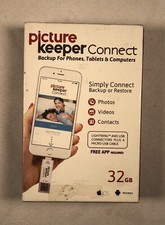 New Picture Keeper Connect 32GB Flash Drive Backup Storage Sealed Box picture