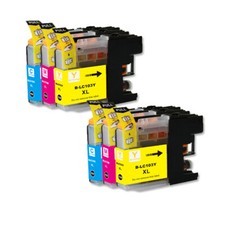 Replacement COLOR Ink fits Brother LC103 LC101 MFC-J470DW MFC-J475DW MFC-J870DW picture