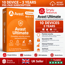 Avast Ultimate Suite 2026 Multi Device 10 Devices 3 Years - 5 Minute Delivery picture