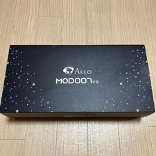 Akko MOD007v3 QMK Wired Mechanical Keyboard Kit White Customizable picture