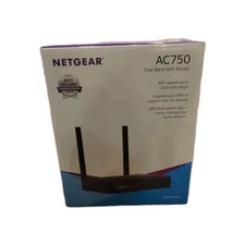 Netgear AC750 Dual Band WiFi 5 Black Router Wireless Network Model# R6020  T6 picture