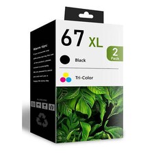 67 XL Ink Cartridge Replacement for 67XL HP Deskjet 1215 Ink Cartridges HP 67 picture