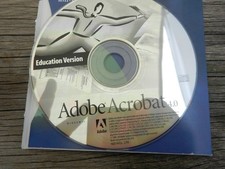 Adobe Acrobat 4.0 CD disc • Windows Education Version CD-ROM DISC picture