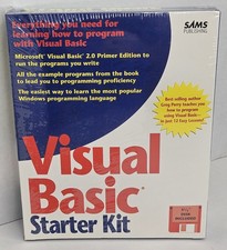 Visual Basic Made Programming Starter Kit Sams Publishing 2.0 Primer Edition NOS picture