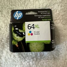Sealed HP 64XL Tri Colors Ink Cartridges Envy Tango EXP May 2024 NEW picture