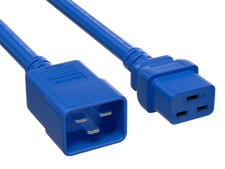 5ft IEC320 C20 to C19 Heavy Duty Extension Power Cord, 12AWG, SJT, 20A/250V, ... picture