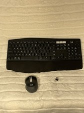 Logitech K850 Performance Wireless Keyboard & M585 Mouse Combo FREE S/H picture