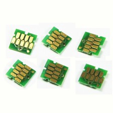 10PC White Ink Cartridge Chips for Epson CF2100 F2080 F2130 F2150 picture