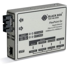 Black Box FlexPoint Gigabit Ethernet Media Converter picture
