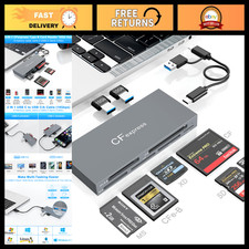 8-in-1 CFexpress Type B Card Reader Hub, 10Gbps USB3.2, Read 6 Cards + 2 USB Por picture