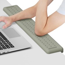 LShaped Desk Long Wrist Rest Elbow 60CM Grey Arm Rest Memory Foam Ergonomic picture