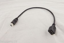 10x Mini USB B 5 Pin Male To Female Jack Extension Data Adapter Lead Cable Cord picture