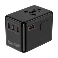 67W GaN Travel Charger, Multi-Function Universal Adapter picture