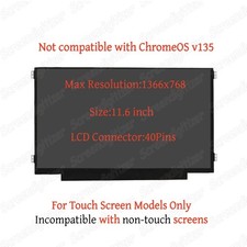 For Acer Chromebook C734T Led Lcd Touch Screen 11.6