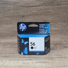 HP 56 Genuine Black Ink Cartridge Exp APR 2023 C6656AN picture