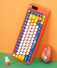MIFFY Wireless Keyboard Mouse Combo Multi Pairing Bluetooth 5.0 Set picture