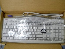 NEW Compaq Multimedia Keyboard Gaming Mechanical Wired PS/2 Model SK-2800 NIB picture