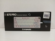 YUNZII B75 PRO Hotswable RGB Mechanical Keyboard, Pink picture