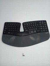 Microsoft Sculpt Ergonomic Wireless Keyboard Model 1559 w/ USB Dongle (Tested) picture