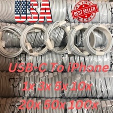 PD USB Type C Fast Charger Cable Cord USB C For iPhone 14 13 12 11 X XR XS 8 Lot picture