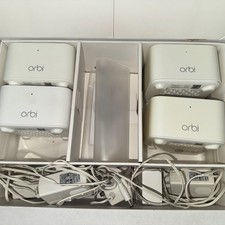 NETGEAR Orbi RBK12-100NAS Mesh Wi-Fi Router + Satellite (3,000sqft Coverage) picture