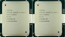 2 x INTEL XEON 18 CORE E7-8890V3 PROCESSOR 2.5GHZ 45MB SR21V CPU picture