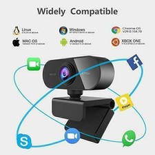 Webcam Auto Focusing Web Camera Full HD Cam Microphone For PC Laptop 1080P 1K2 picture