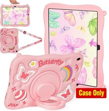 Case for Samsung Galaxy Tab A11+ 11 Inch 3D Butterfly Soft Silicone Handle Stand picture