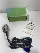 AIRLINK 101 2-PORT KVM SWITCH AND CABLES New On Box picture