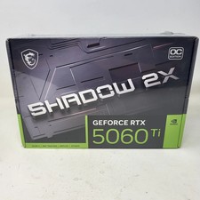 New MSI GeForce RTX 5060 Ti SHADOW 2X OC 8GB GDDR7 Graphics Card  picture