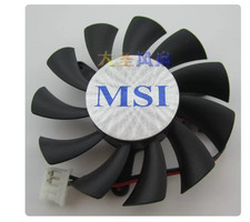 For MSI Diameter 5.5cm Hole Spacing 3.9cm T126010SM Graphics Card Cooling Fan == picture