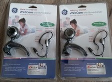 2X GE Webcam with bonus earset voice over Internet with mic included # 98650  picture