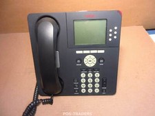 Avaya 9630G Black Digital One-X Office IP VoIP Desk Phone - INCL HANDSET & STAND picture