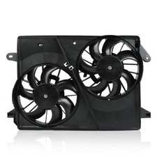 BLACKHORSE-RACING 620039 Radiator Dual Cooling Fan Motor Assembly 5174358AA picture
