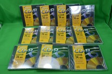 Lot of 11 Memorex CD-R CD's Blank New Sealed,Recordable,650MB, In Case,A picture