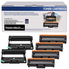 HY TN660 Toner Cartridge For Brother MFC-L2700DW HL-L2300D DCP-L2540DW TN630 LOT picture