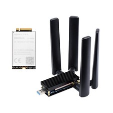 Waveshare 5G DONGLE Module, Quad Antennas USB3.1 Port Aluminum Alloy Heatsink picture