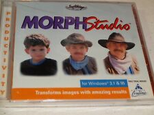PC CD-Rom MORPH Studio (1998 TLC/SoftKey) WINDOWS 95 picture