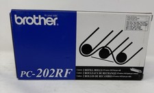 Genuine Brother PC-202RF Refill Rolls 2 Per Box Factory Sealed New In Box picture