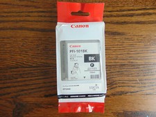 CANON PFI-101BK INK TANK MADE IN JAPAN NEW picture