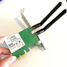 Asus PCE-N15 Wireless LAN PCI Express WLAN Card PCI-e 300Mbps double antenna picture