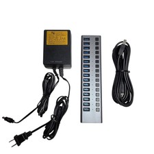Advent 16-PORT USB 3.0 DATA HUB AND CHARGER W/ INDIVIDUAL SW 90 WATTS picture