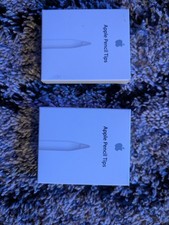 Apple Pencil Stylus Tips Authentic Brand New - MLUN2AM/A (1 Tip Missing 7 Total) picture